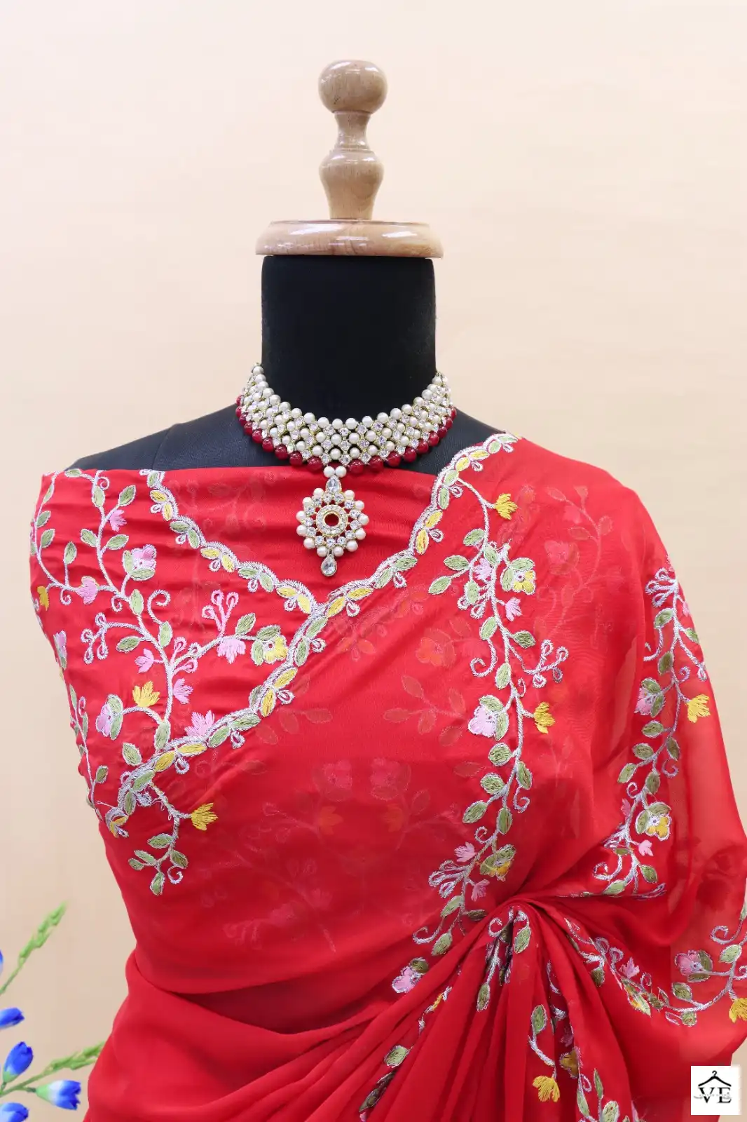 VE BT-362 Heavy Kasturi Silk Wholesale Designer Saree — Wholesale Sarees, MPA wholesale from Surat — view 3