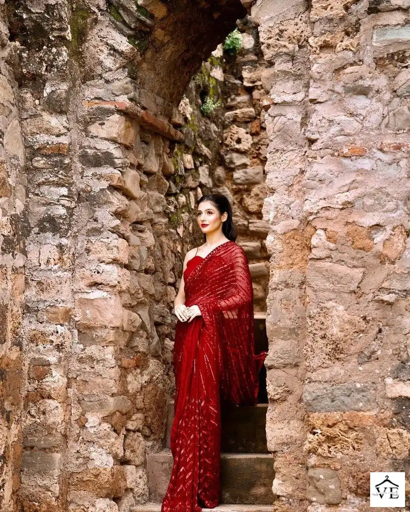 VE BT-374 Georgette Wholesale Designer Saree — Wholesale Sarees, MPA wholesale from Surat - Gallery Image 2