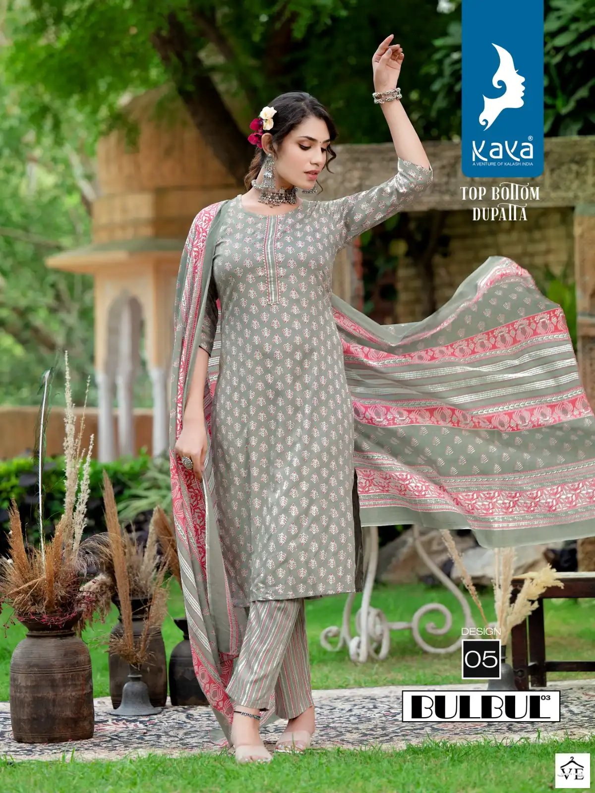Kaya Bulbul 3 Rayon Prints Wholesale Readymade Salwar Suit Catalog — Wholesale Salwar Suits, MPA wholesale from Surat - Gallery Image 5