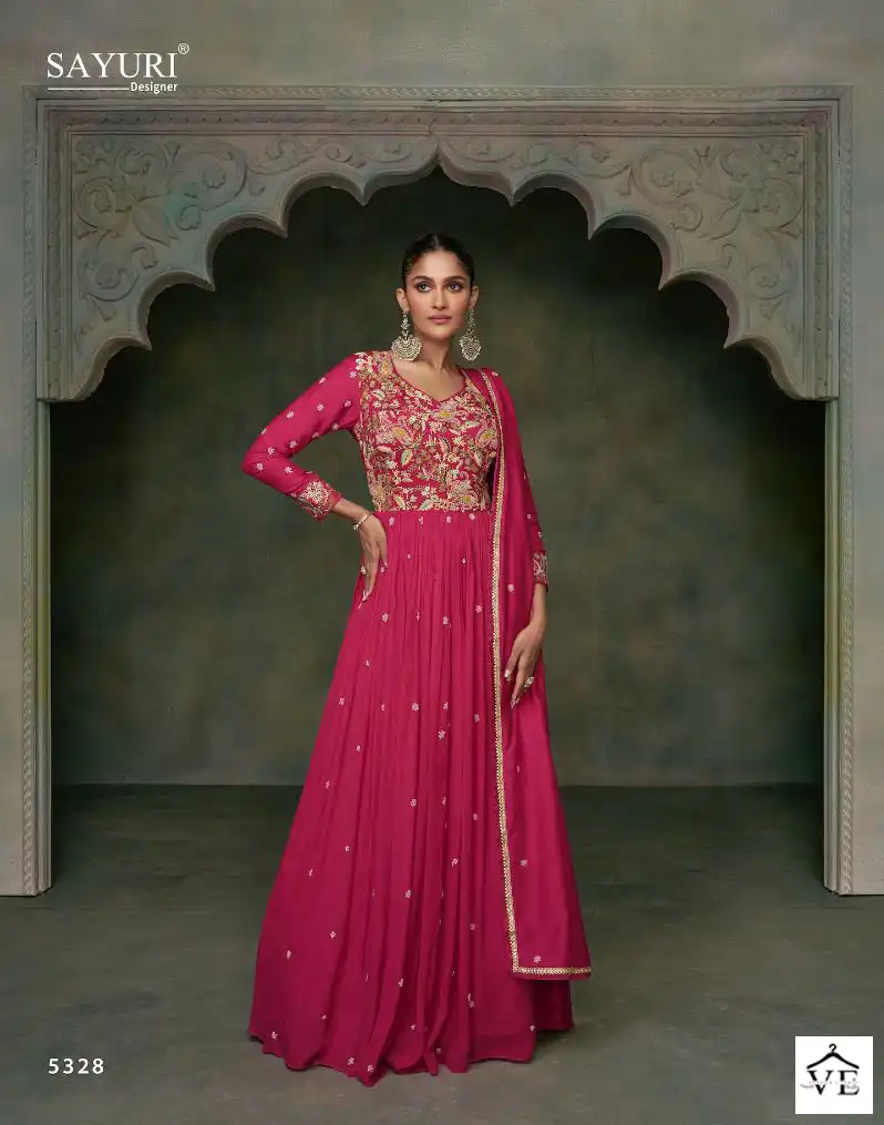 Sayuri Bunaai Premium Silk Wholesale Designer Salwar Suits Catalog - Image 3