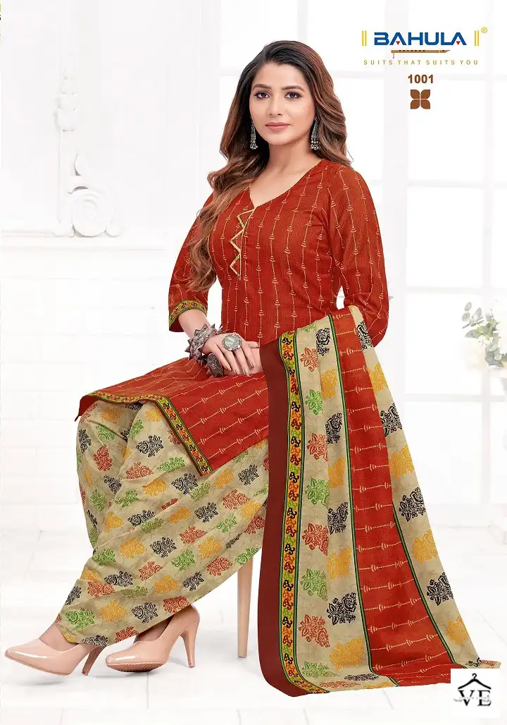 Bahula Mumal Vol 1 Indo Cotton Wholesale Readymade Salwar Suit Catalog — Wholesale Salwar Suits, MPA wholesale from Surat - Gallery Image 2