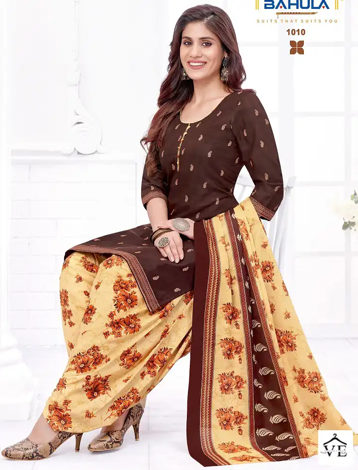 Bahula Mumal Vol 1 Indo Cotton Wholesale Readymade Salwar Suit Catalog — Wholesale Salwar Suits, MPA wholesale from Surat — view 1