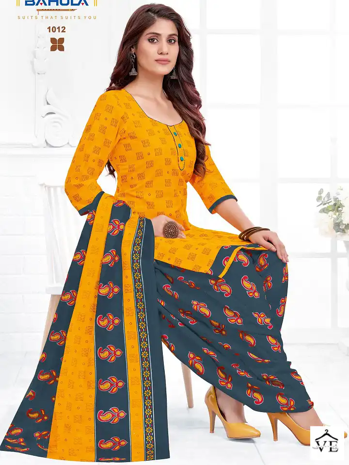 Bahula Mumal Vol 1 Indo Cotton Wholesale Readymade Salwar Suit Catalog — Wholesale Salwar Suits, MPA wholesale from Surat - Gallery Image 12