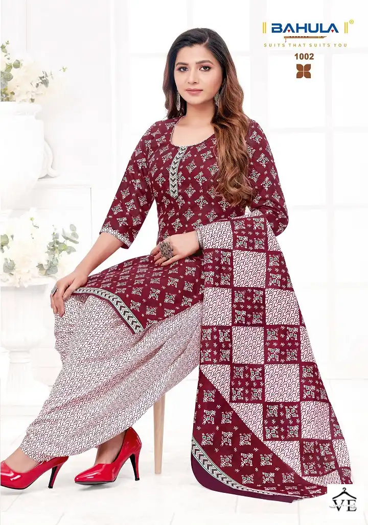 Bahula Mumal Vol 1 Indo Cotton Wholesale Readymade Salwar Suit Catalog — Wholesale Salwar Suits, MPA wholesale from Surat - Gallery Image 2