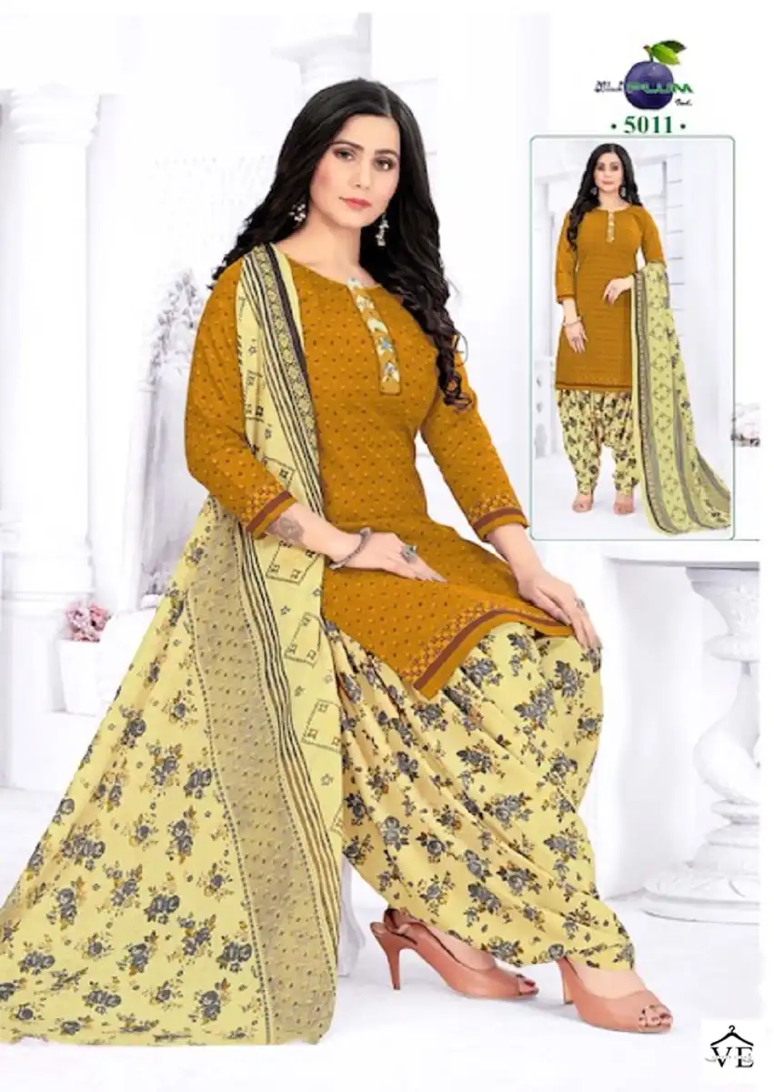 Black Plum Iconic Vol 5 Cotton Wholesale Salwar Suit Catalog — Wholesale Salwar Suits, MPA wholesale from Surat — view 11