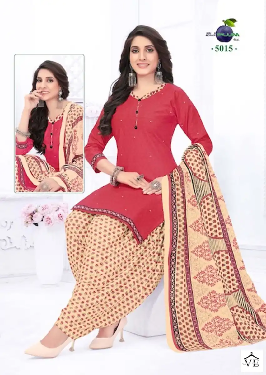 Black Plum Iconic Vol 5 Cotton Wholesale Salwar Suit Catalog — Wholesale Salwar Suits, MPA wholesale from Surat — view 15