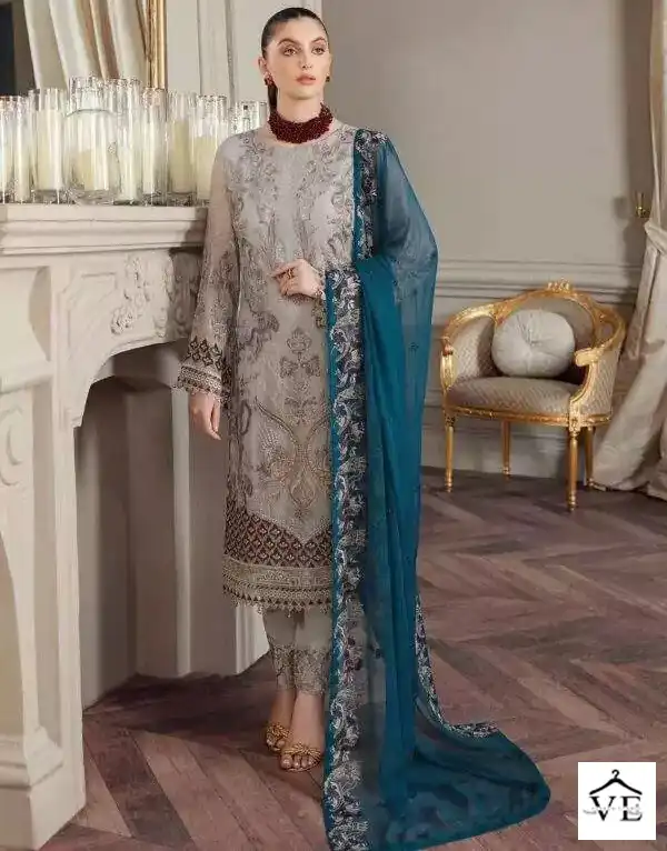 Fepic C-1278 Georgette Wholesale Pakistani Suit — Wholesale Salwar Suits, MPA wholesale from Surat — view 1