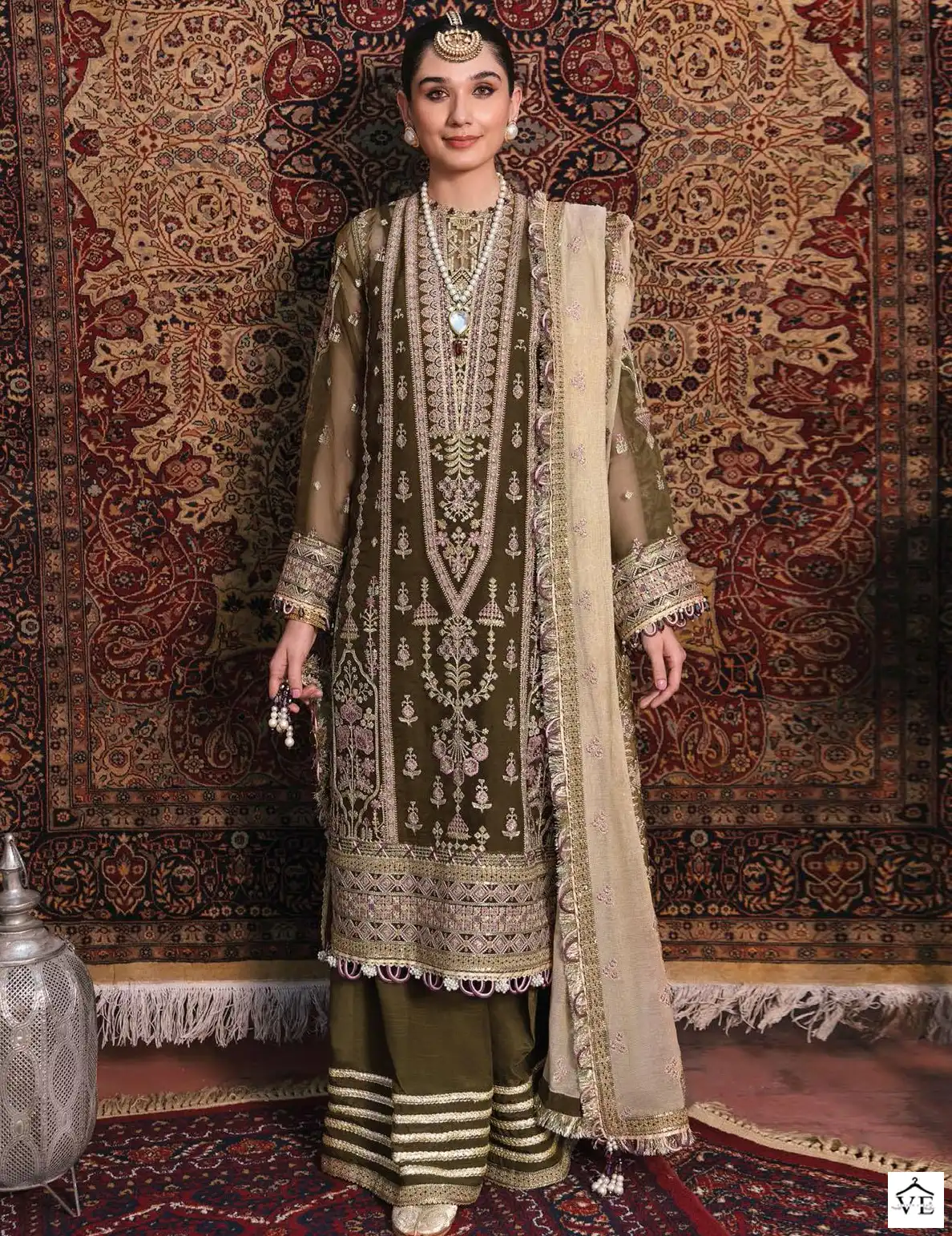 Fepic C 1284 Organza Wholesale Designer Pakistani Salwar Suit Catalog — Wholesale Salwar Suits, MPA wholesale from Surat — view 1