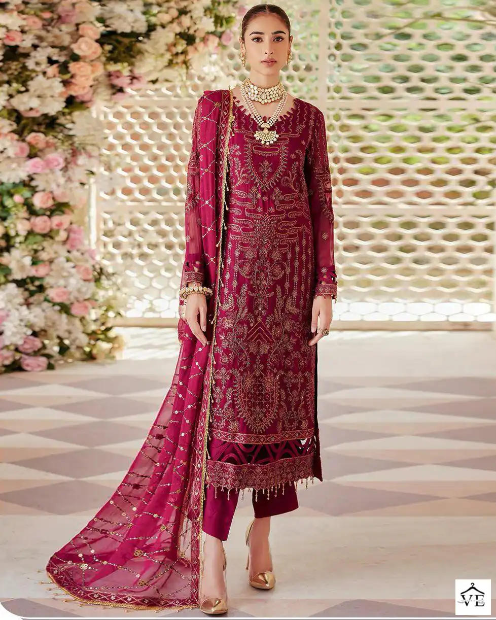 Fepic C 1612 Georgette Wholesale Designer Pakistani Salwar Suit Catalog — Wholesale Salwar Suits, MPA wholesale from Surat — view 1