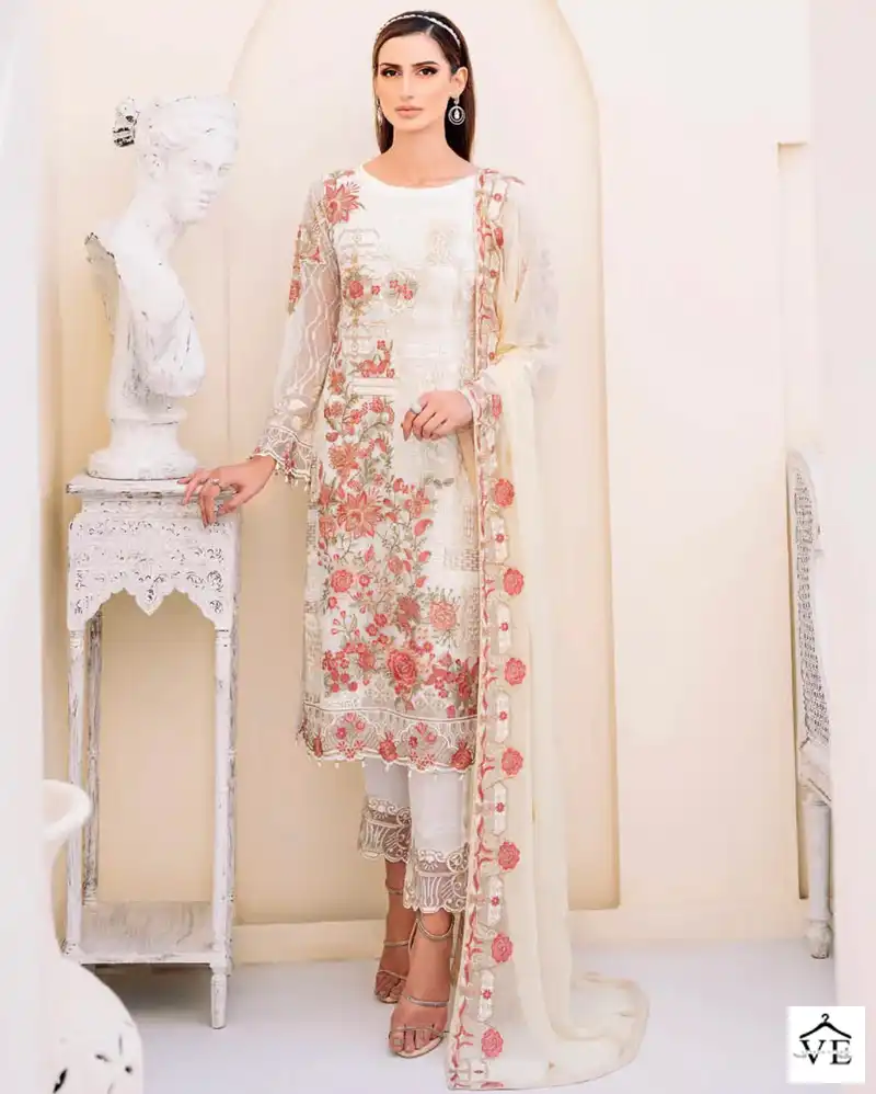 Fepic C-1629 Georgette Wholesale Pakistani Suit — Wholesale Salwar Suits, MPA wholesale from Surat — view 1
