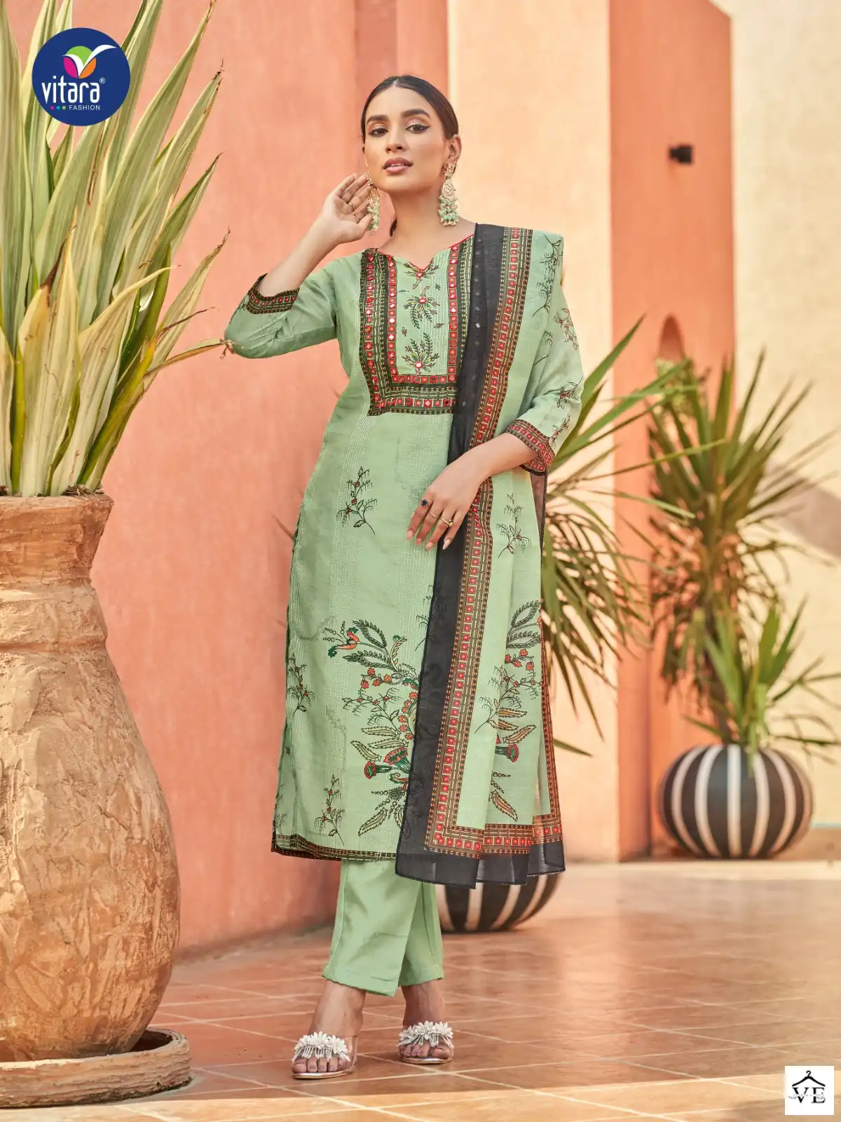 Vitara Fashion Canopus Viscose Wholesale Readymade Suits Catalog — Wholesale Salwar Suits, MPA wholesale from Surat - Gallery Image 4