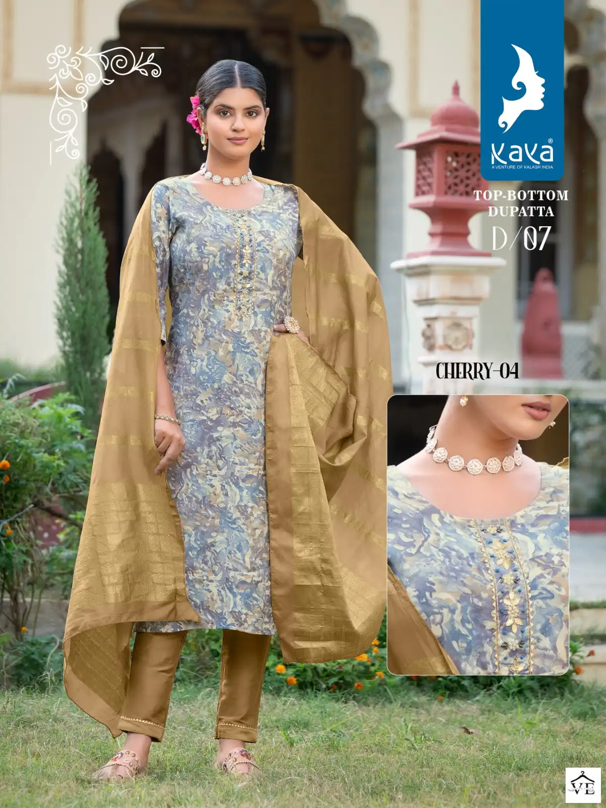 Kaya Cherry 4 Modal Prints Wholesale Readymade Salwar Suit Catalog — Wholesale Salwar Suits, MPA wholesale from Surat - Gallery Image 6