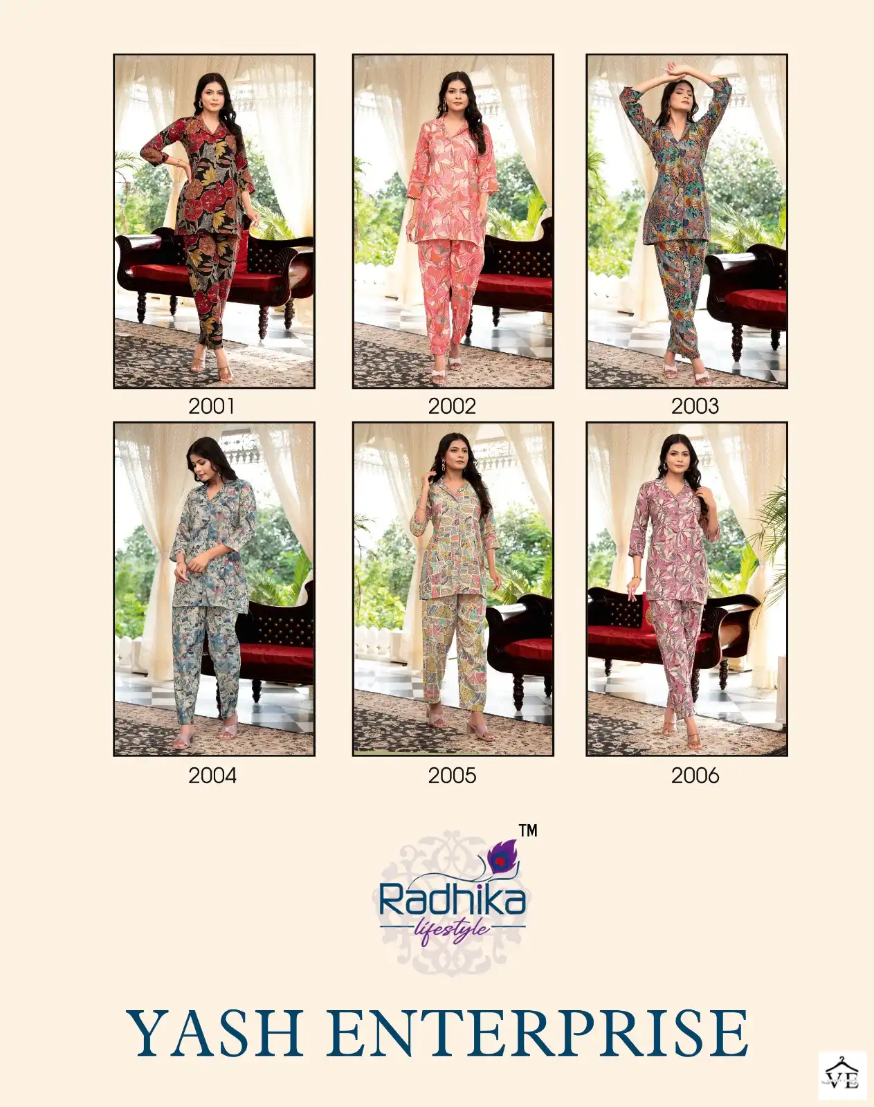Radhika Cord Vol 2 Muslin Wholesale Co-Ord Set Catalog — Wholesale Kurtis, MPA wholesale from Surat — view 7