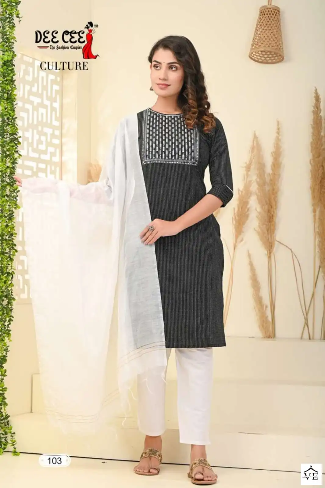 Deecee Culture Cottan Wholesale Readymade Salwar Suit Catalog — Wholesale Salwar Suits, MPA wholesale from Surat - Gallery Image 3