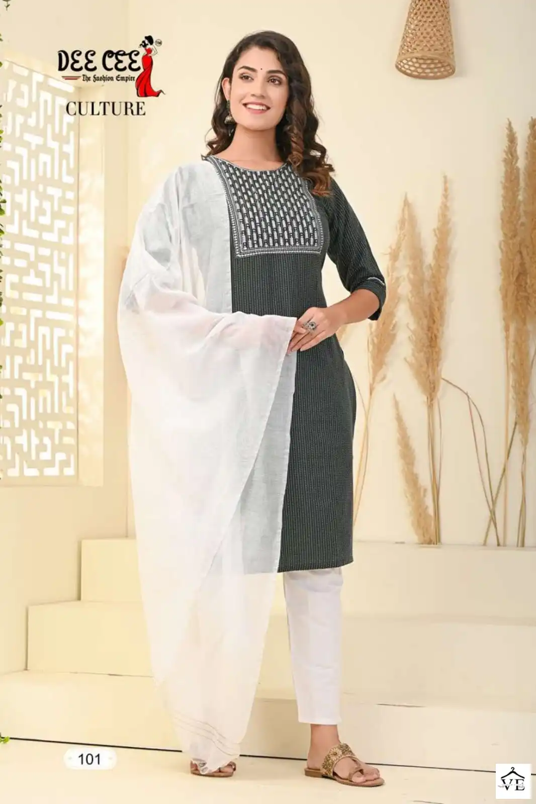 Deecee Culture Cottan Wholesale Readymade Salwar Suit Catalog — Wholesale Salwar Suits, MPA wholesale from Surat - Gallery Image 4