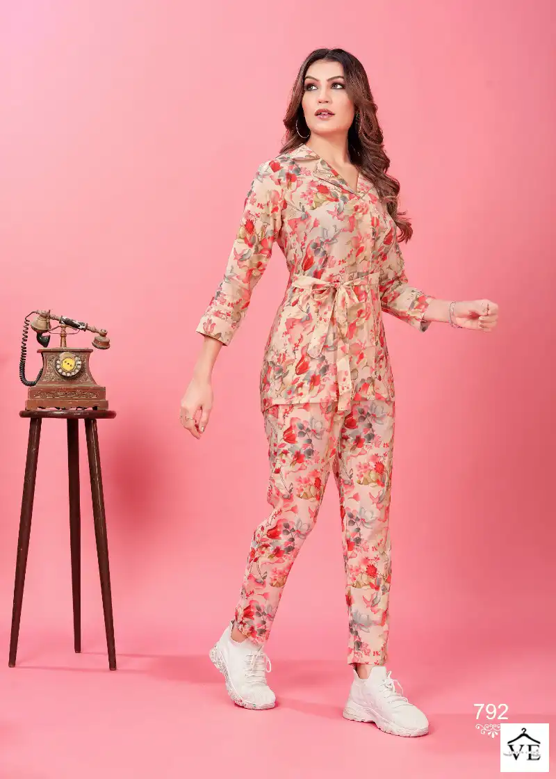 Moksh Co-Ord Queen Premium Rayon Wholesale Co-Ord Set Catalog — Wholesale Kurtis, MPA wholesale from Surat — view 3