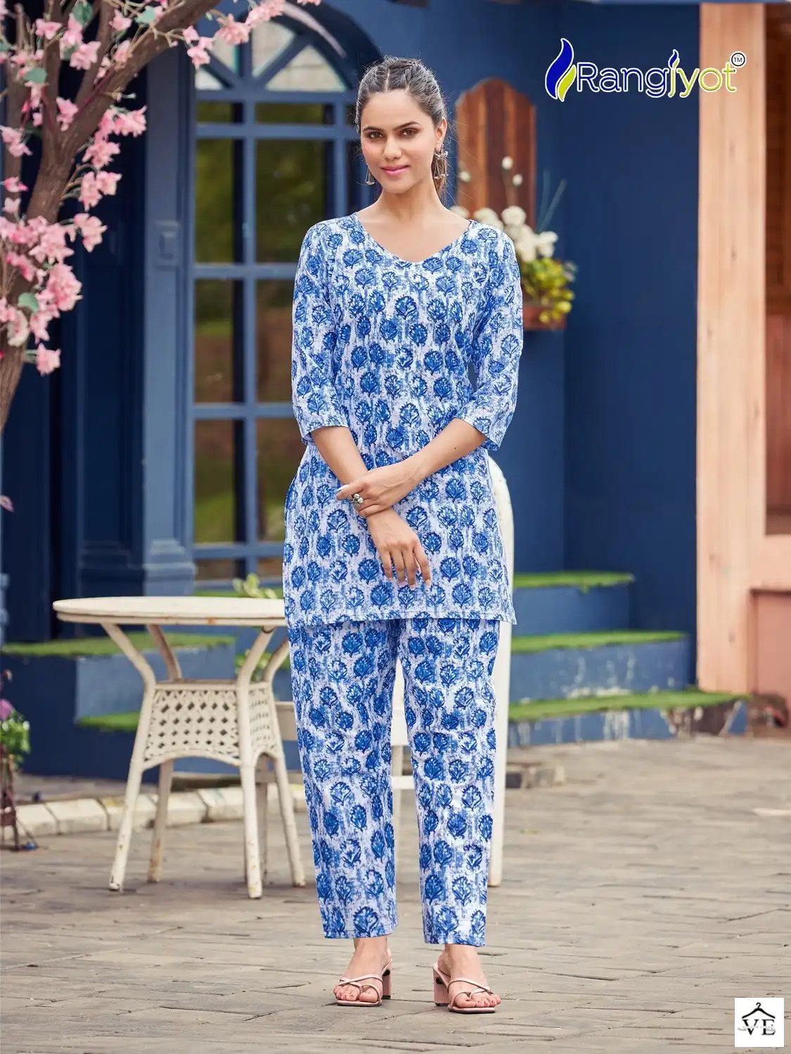 Rangjyot Cotton Naya Cotton 72-72 Print Wholesale Kurti With Pant Catalog — Wholesale Kurtis, MPA wholesale from Surat - Gallery Image 3