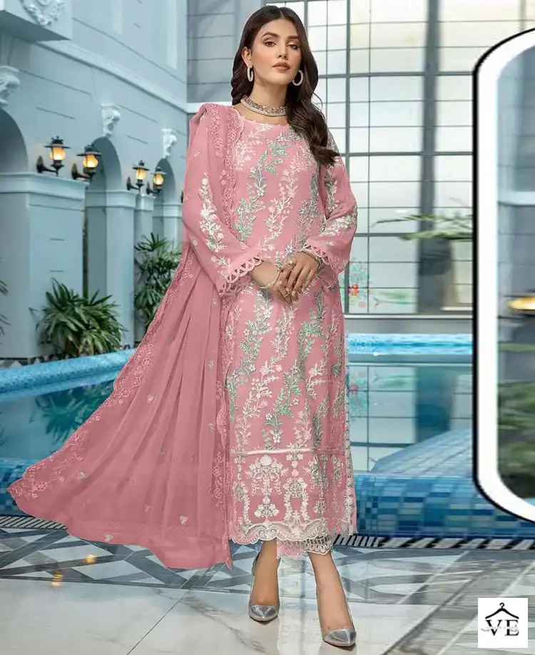 Fepic D 5216 Georgette Wholesale Designer Pakistani Salwar Suit Catalog — Wholesale Salwar Suits, MPA wholesale from Surat — view 1