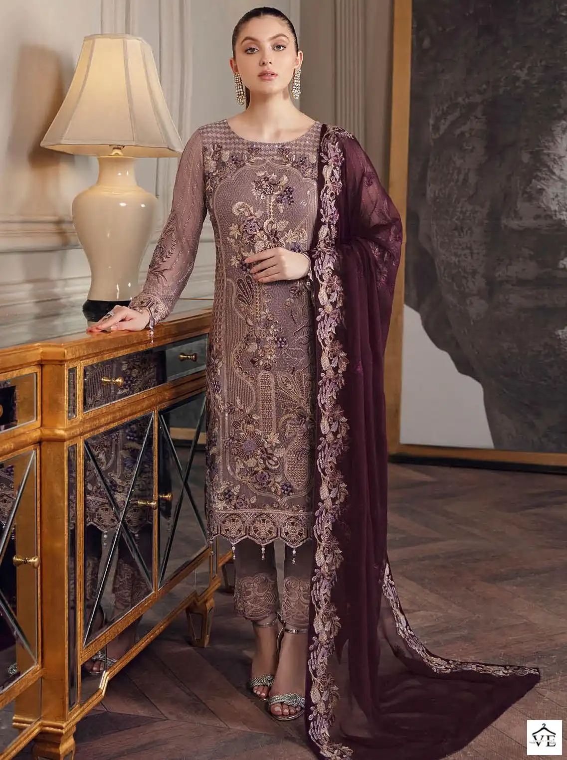 Fepic D 5234 Georgette Wholesale Designer Pakistani Salwar Suit Catalog — Wholesale Salwar Suits, MPA wholesale from Surat — view 1