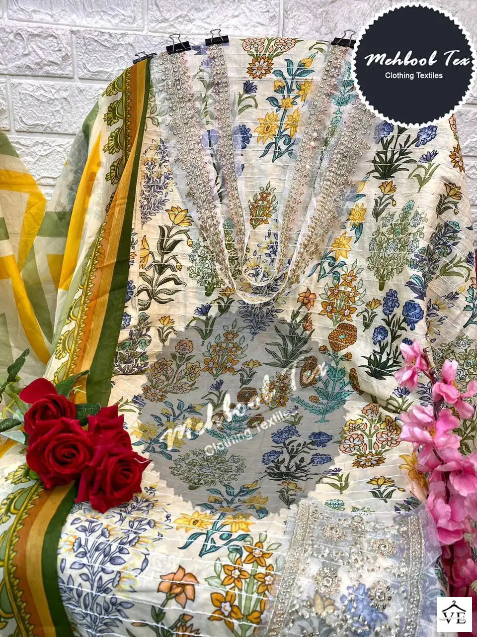 Mehboob 1178 Pure Cotton Wholesale Pakistani Suits Catalog — Wholesale Salwar Suits, MPA wholesale from Surat - Gallery Image 8