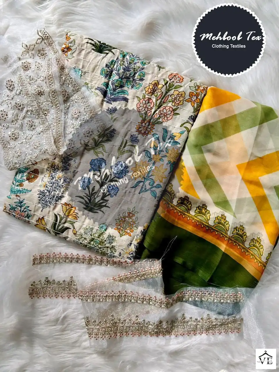Mehboob 1178 Pure Cotton Wholesale Pakistani Suits Catalog — Wholesale Salwar Suits, MPA wholesale from Surat - Gallery Image 6
