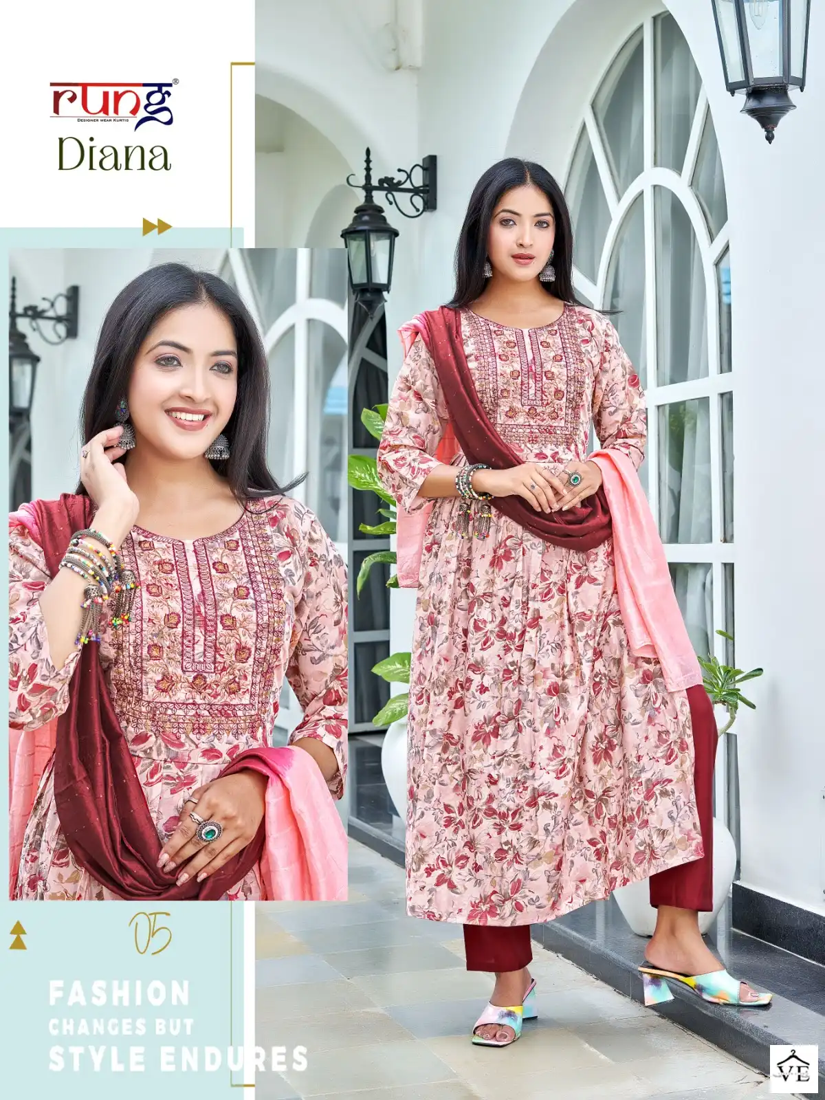 Rung Daina Heavy Modal Silk Wholesale Designer Readymade Salwar Suit Catalog — Wholesale Salwar Suits, MPA wholesale from Surat — view 2