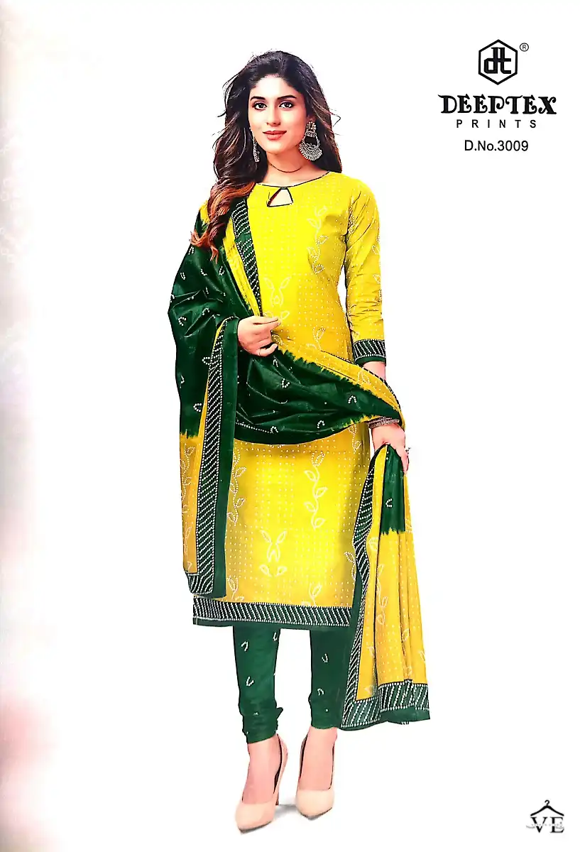 Deeptex Classic Chunari Vol 30 Cotton Wholesale Salwar Suit Catalog - Image 9