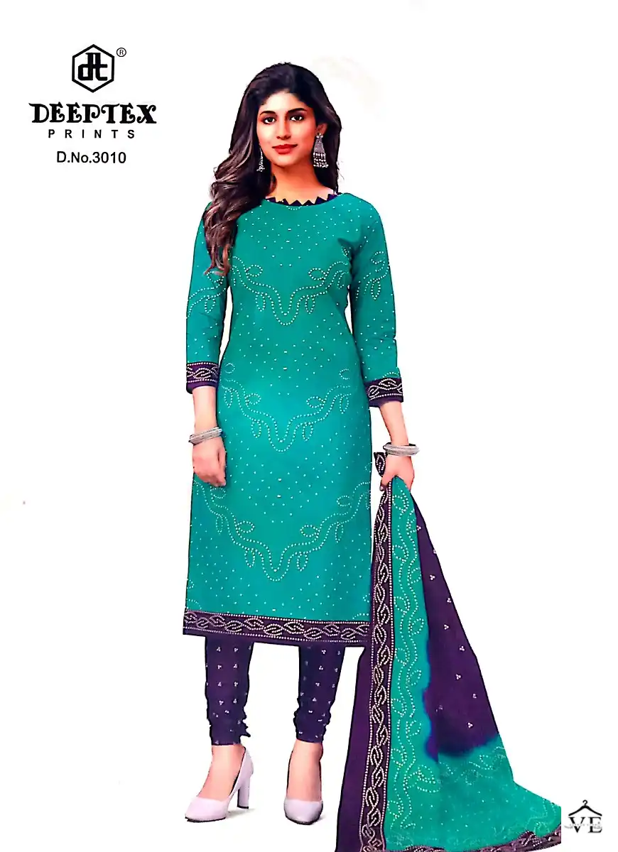 Deeptex Classic Chunari Vol 30 Cotton Wholesale Salwar Suit Catalog - Image 10