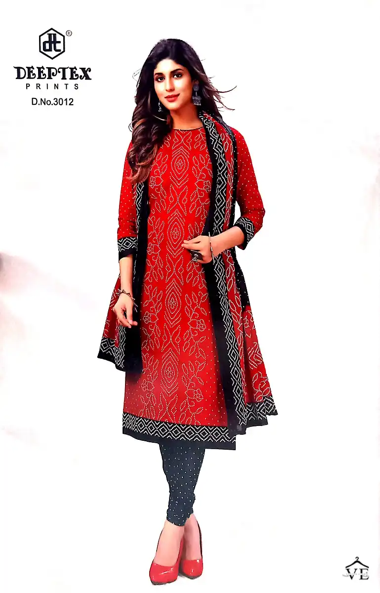 Deeptex Classic Chunari Vol 30 Cotton Wholesale Salwar Suit Catalog - Image 12