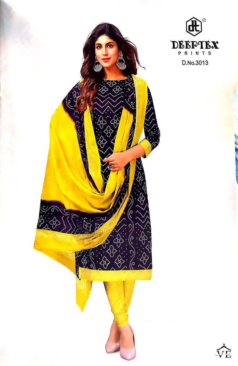 Deeptex Classic Chunari Vol 30 Cotton Wholesale Salwar Suit Catalog - Image 13