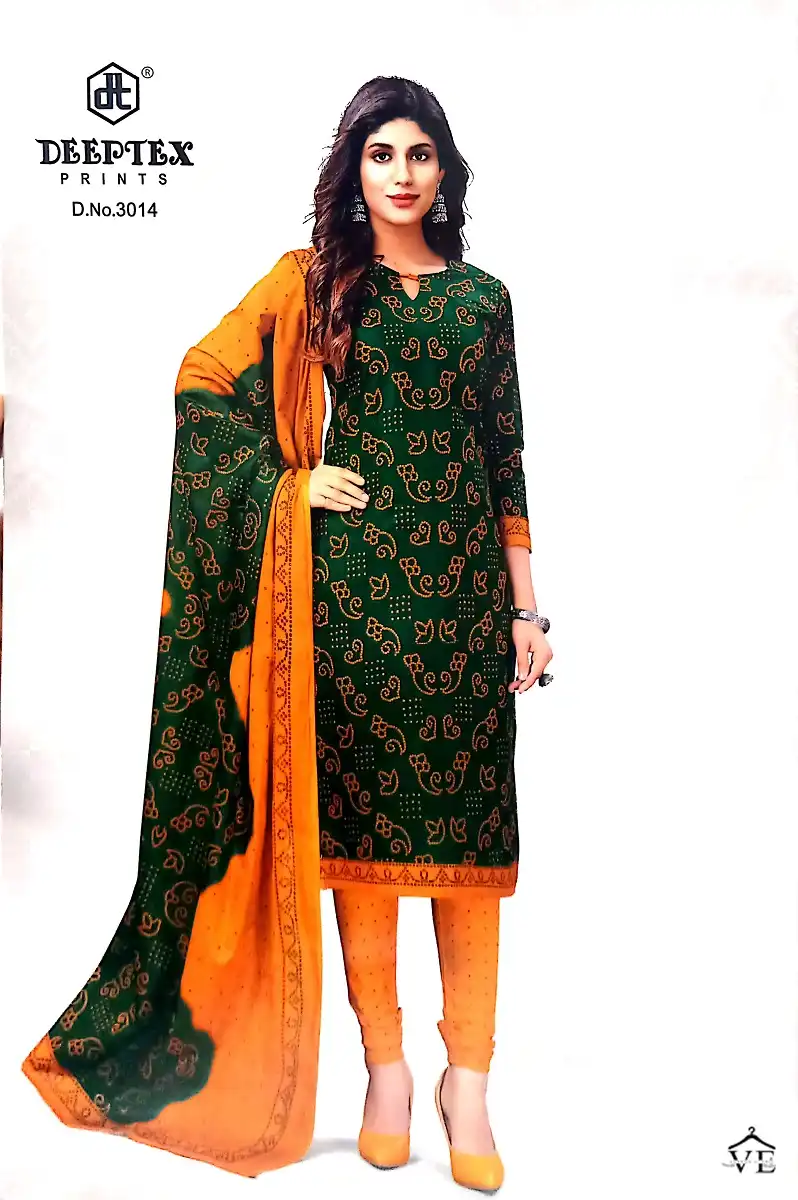 Deeptex Classic Chunari Vol 30 Cotton Wholesale Salwar Suit Catalog - Image 14