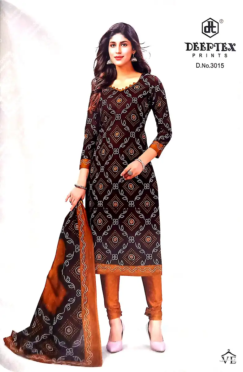 Deeptex Classic Chunari Vol 30 Cotton Wholesale Salwar Suit Catalog - Image 15