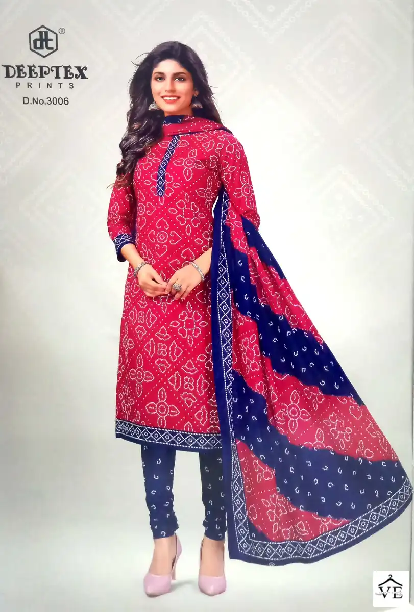 Deeptex Classic Chunari Vol 30 Cotton Wholesale Salwar Suit Catalog - Image 6