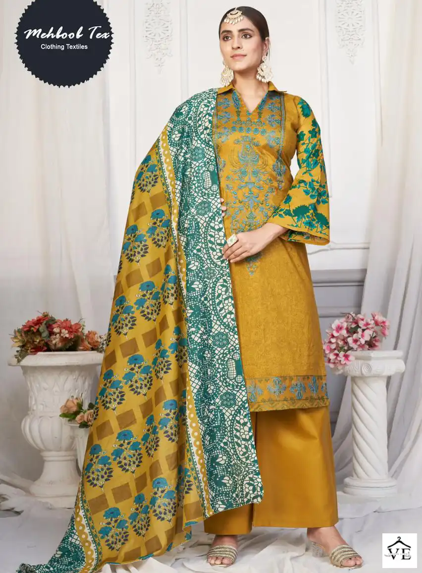 Charizma 1089 Pure Cotton Wholesale Pakistani Suit — Wholesale Salwar Suits, MPA wholesale from Surat — view 1