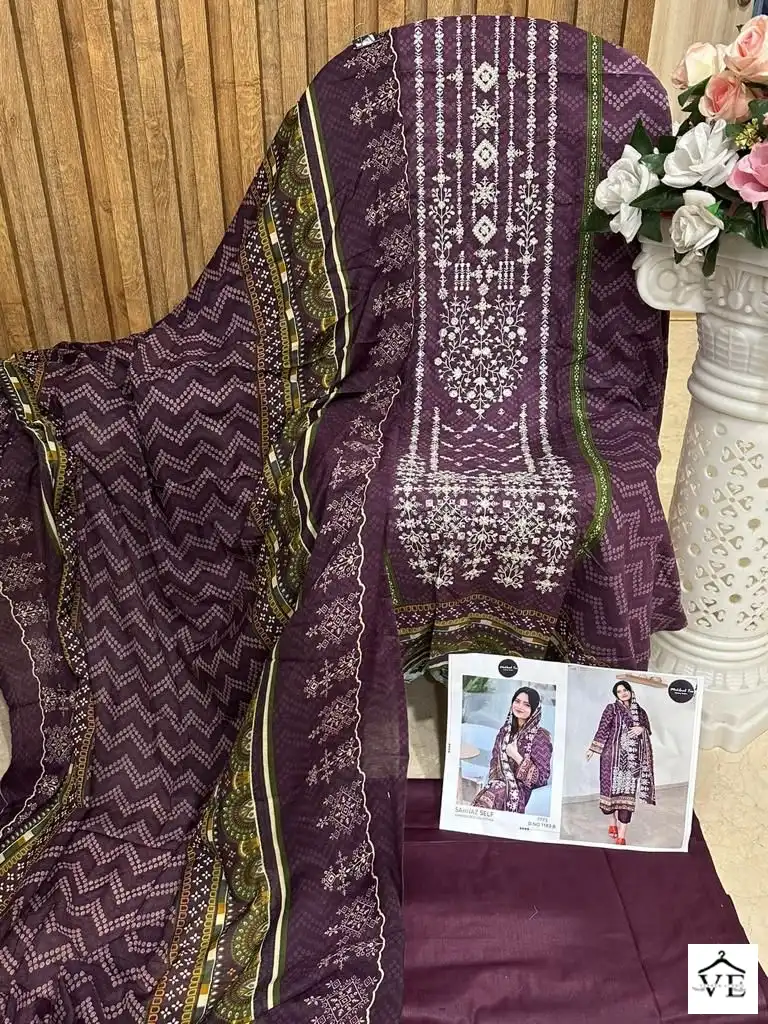 Mehboob Tex Design No 1183 Self Embroidered Wholesale Designer Pakistani Salwar Suit Catalog — Wholesale Salwar Suits, MPA wholesale from Surat - Gallery Image 6