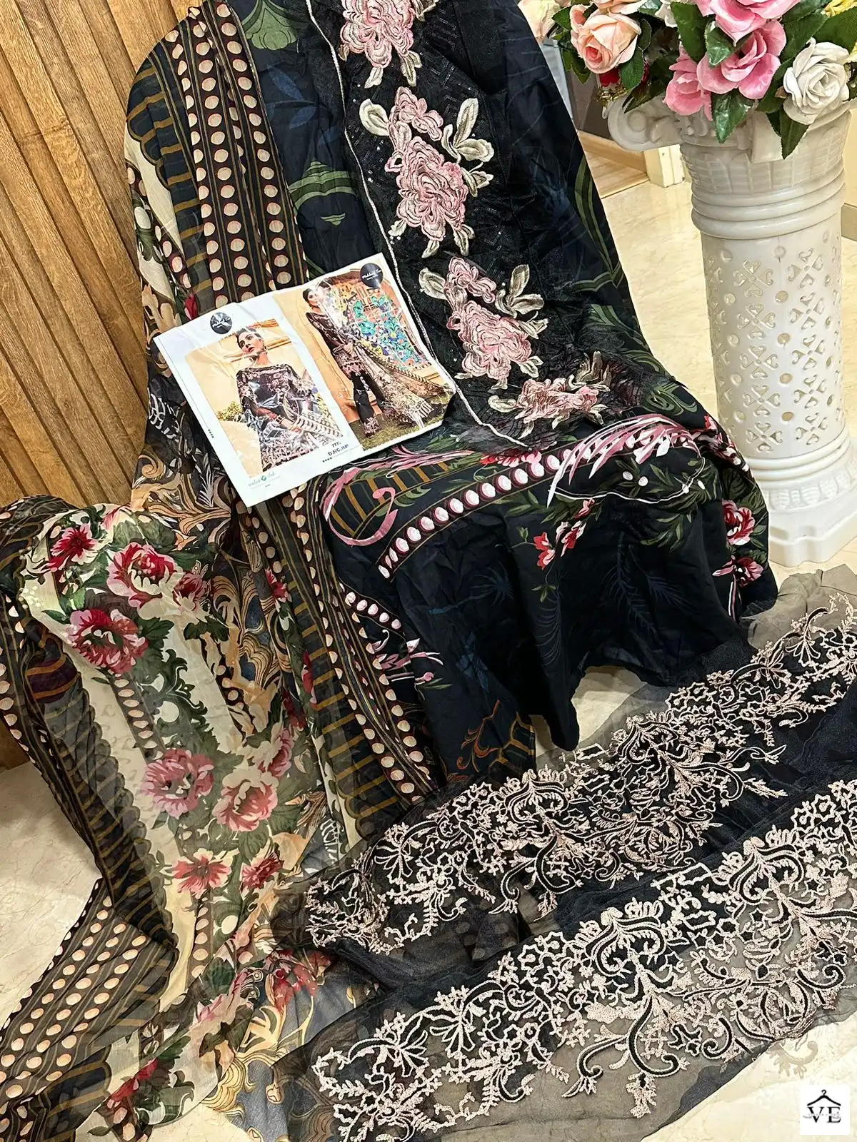 Firdous 1181 Pure Cotton Wholesale Pakistani Suit — Wholesale Salwar Suits, MPA wholesale from Surat — view 8