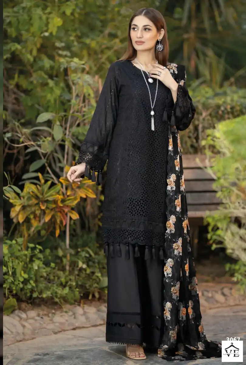 Deepsy Suits Design No 3063 Pure Cotton Wholesale Designer Pakistani Salwar Suit Catalog — Wholesale Salwar Suits, MPA wholesale from Surat - Gallery Image 2