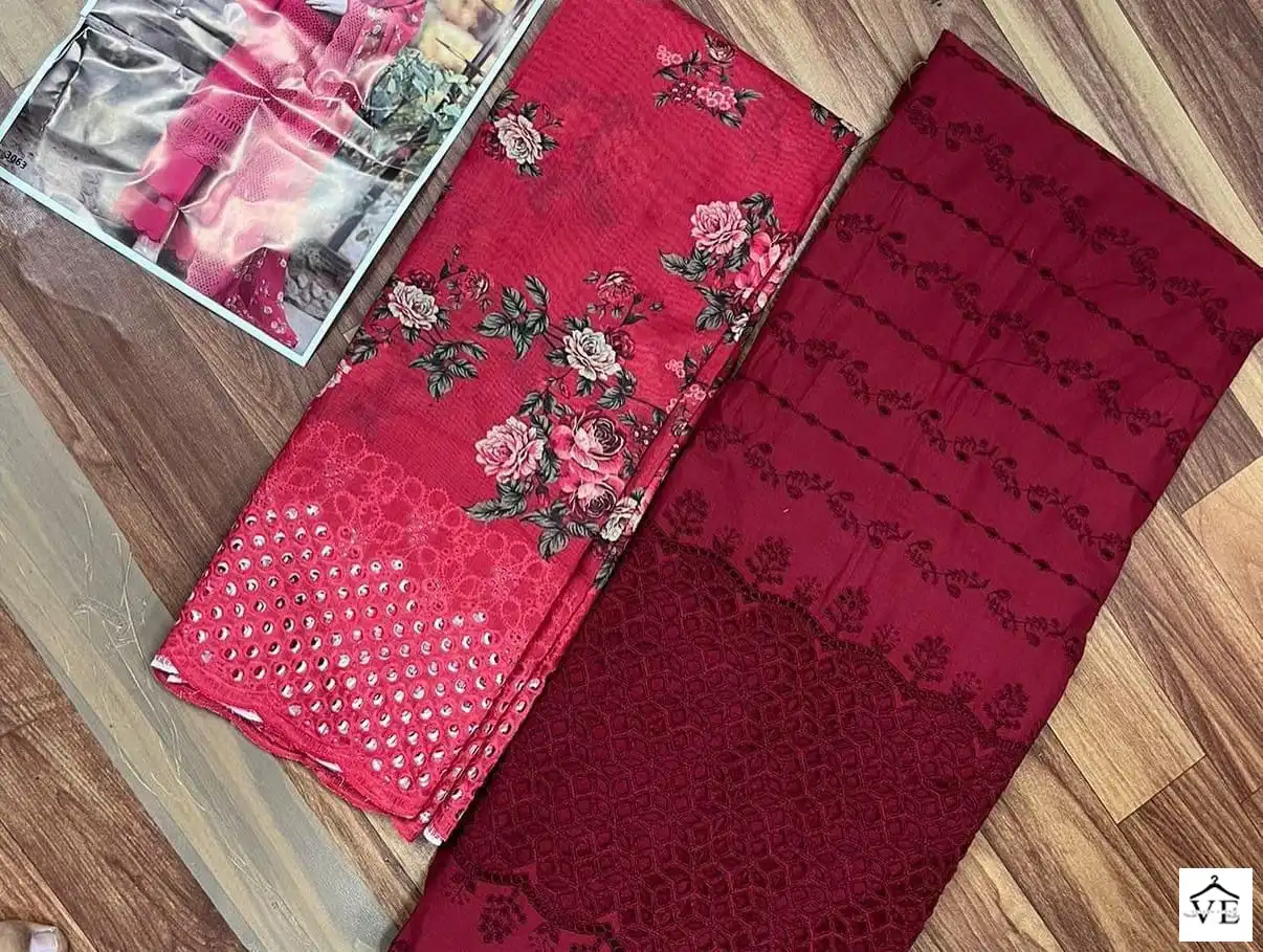 Deepsy Suits Design No 3063 Pure Cotton Wholesale Designer Pakistani Salwar Suit Catalog — Wholesale Salwar Suits, MPA wholesale from Surat — view 4