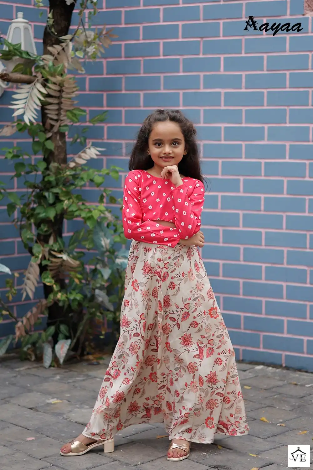 Aaya Divisha Vol 1 Tussar Silk Wholesale Mother Daughter Collection Catalog — Wholesale Kurtis, MPA wholesale from Surat - Gallery Image 5