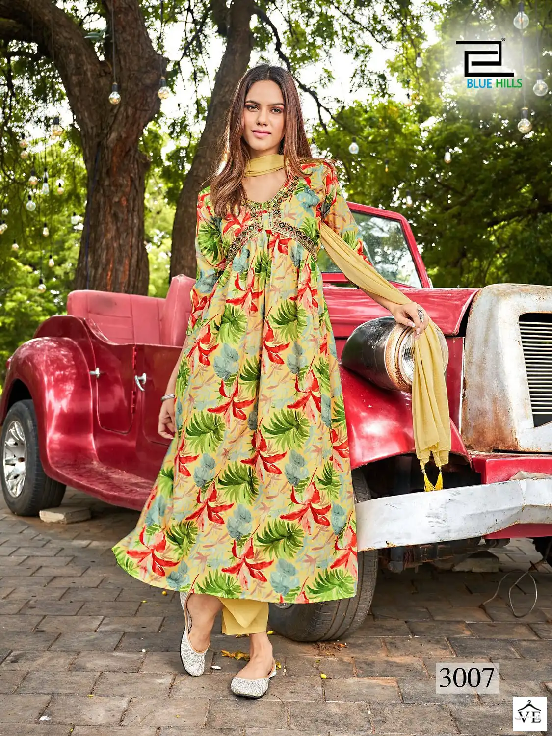 Blue Hills Dolphin Vol 3 Poly Rayon Wholesale Readymade Salwar Suit Catalog — Wholesale Salwar Suits, Blue Hills wholesale from Surat - Gallery Image 6