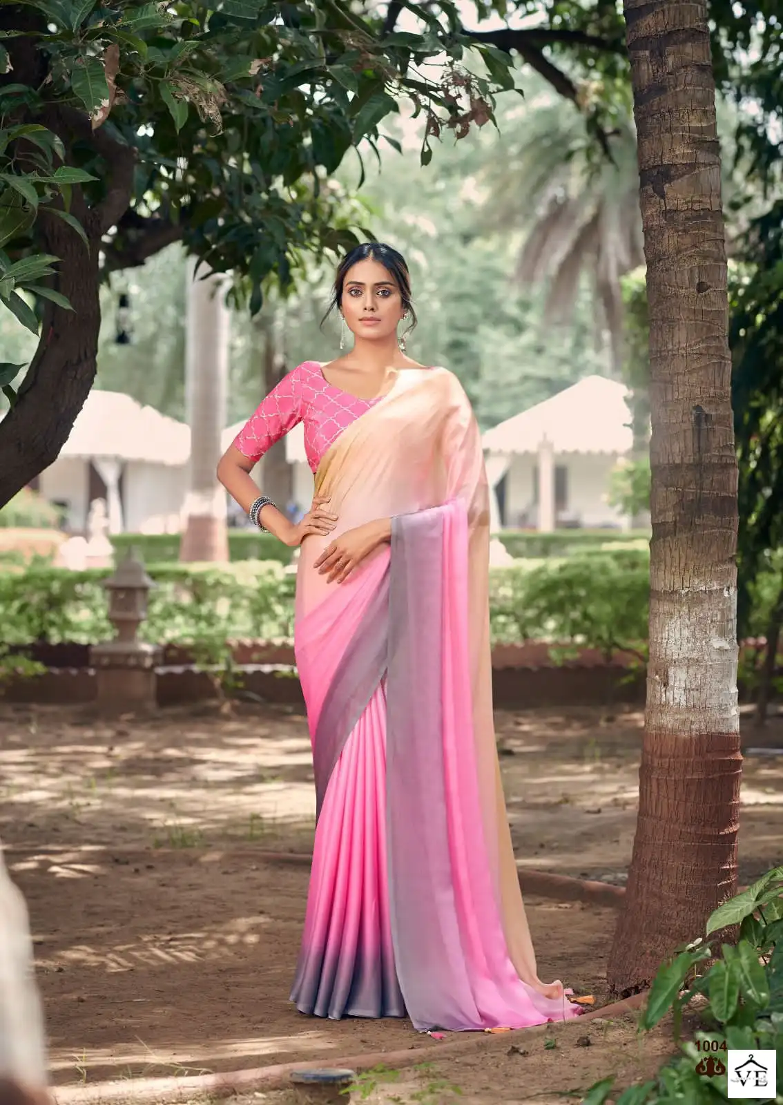 Kashvi Creation Eliza Soft Satin Wholesale Fancy Sarees Catalog — Wholesale Sarees, Kashvi Creation wholesale from Surat - Gallery Image 2