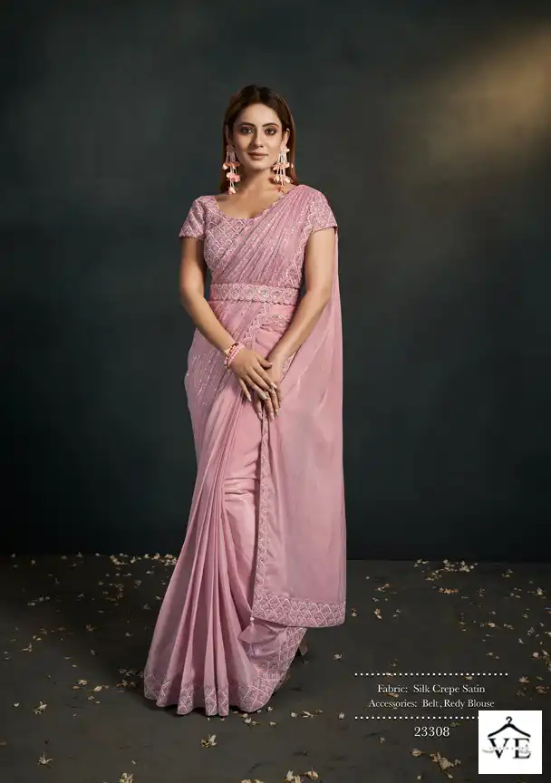 Mahotsav Enigma Georgette Wholesale Designer Saree Catalog — Wholesale Sarees, MPA wholesale from Surat - Gallery Image 12