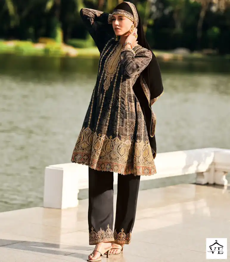 Deepsy Suits Gull Jee Fashionista Georgette Wholesale Heavy Beautiful Embroidered Readymade Salwar Suit Catalog — Wholesale Salwar Suits, MPA wholesale from Surat — view 1