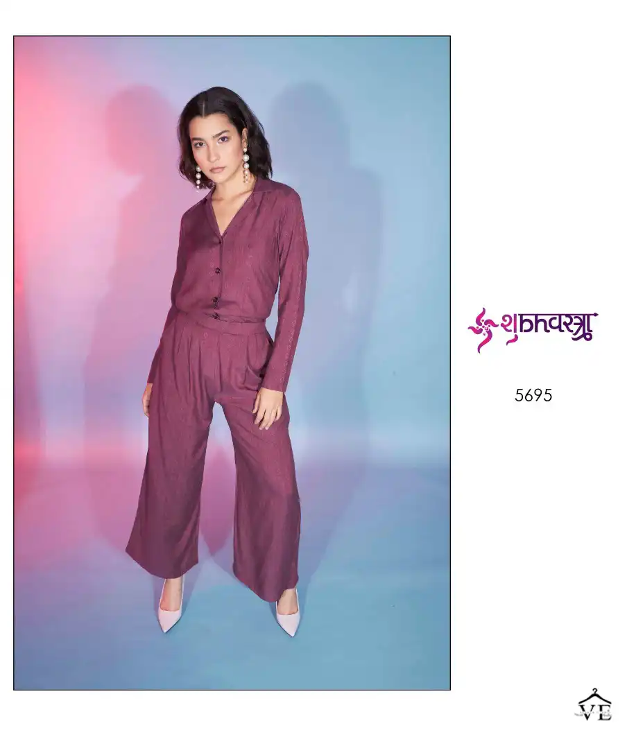 Shubhvastra Femella Vol 9 Viscose Rayon Wholesale Shrugs Style Co-Ords Catalog — Wholesale Kurtis, MPA wholesale from Surat — view 6