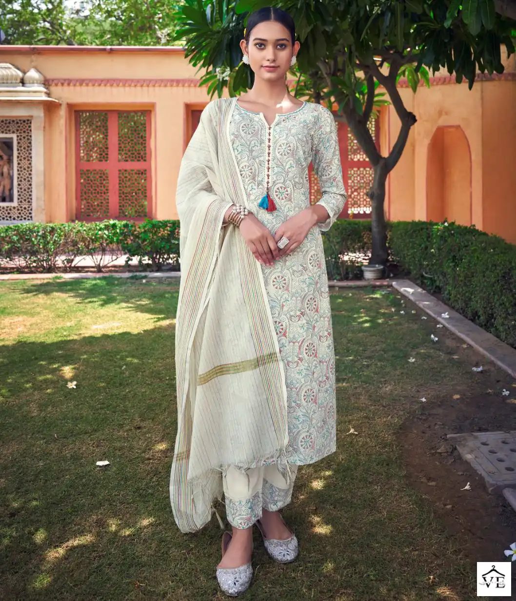 Vitara Fashion Florian Cotton Wholesale Readymade Salwar Suit Catalog — Wholesale Salwar Suits, MPA wholesale from Surat — view 1