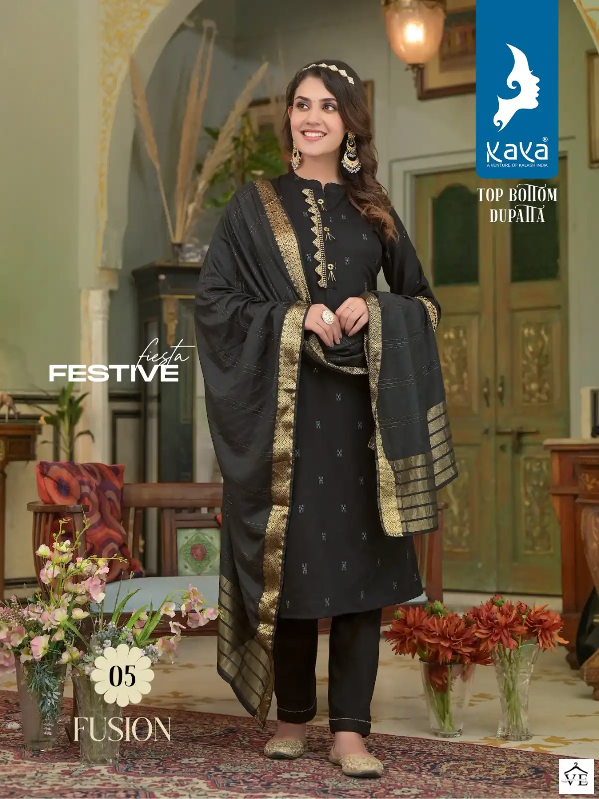 Kaya Fusion Rayon Wholesale Readymade Salwar Suit Catalog — Wholesale Salwar Suits, MPA wholesale from Surat - Gallery Image 4