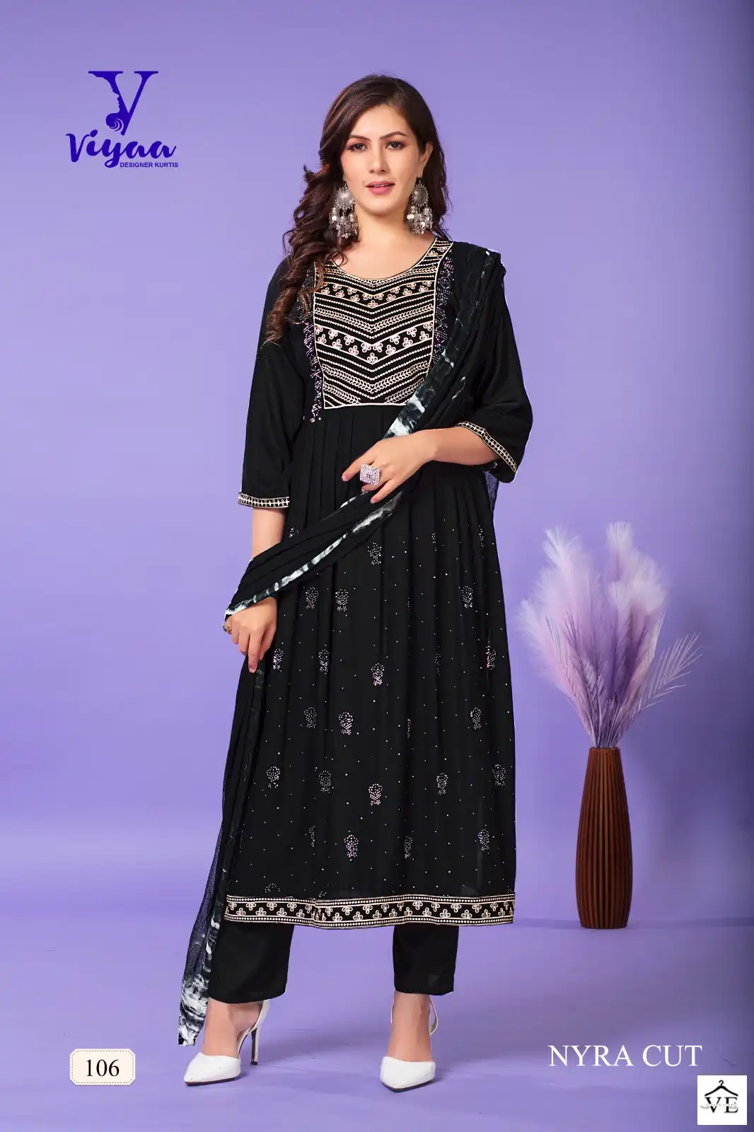 Viyaa Designer Glamour V1 Pure Rayon Wholesale Readymade Salwar Suit Catalog — Wholesale Salwar Suits, MPA wholesale from Surat - Gallery Image 6