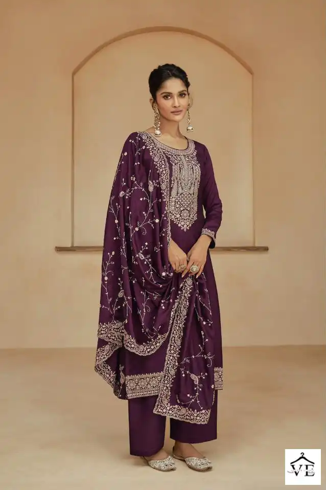 Aashirwad Glory Myntra Silk Wholesale Designer Suits Catalog — Wholesale Salwar Suits, Aashirwad Creation wholesale from Surat - Gallery Image 5