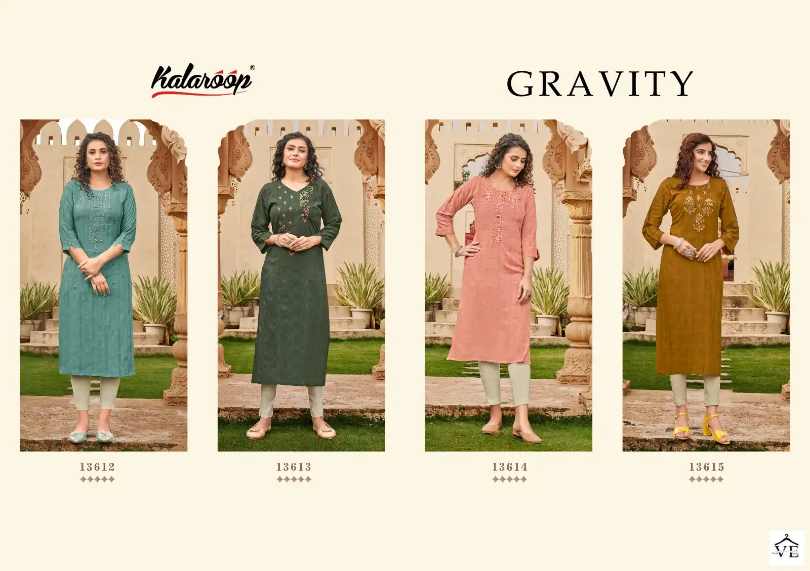Kalaroop Gravity Heavy Rayon Wholesale Designer Kurtis Catalog — Wholesale Kurtis, MPA wholesale from Surat — view 5
