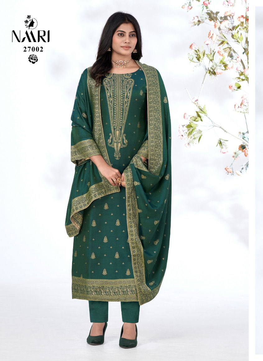 Naari Gulkand Pure Viscous Pashmina Wholesale Designer Winter Wear Salwar Suit Catalog — Wholesale Salwar Suits, MPA wholesale from Surat - Gallery Image 4